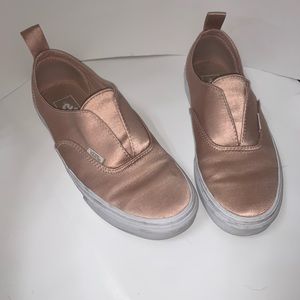 Pre-loved Vans - Pink Satin
